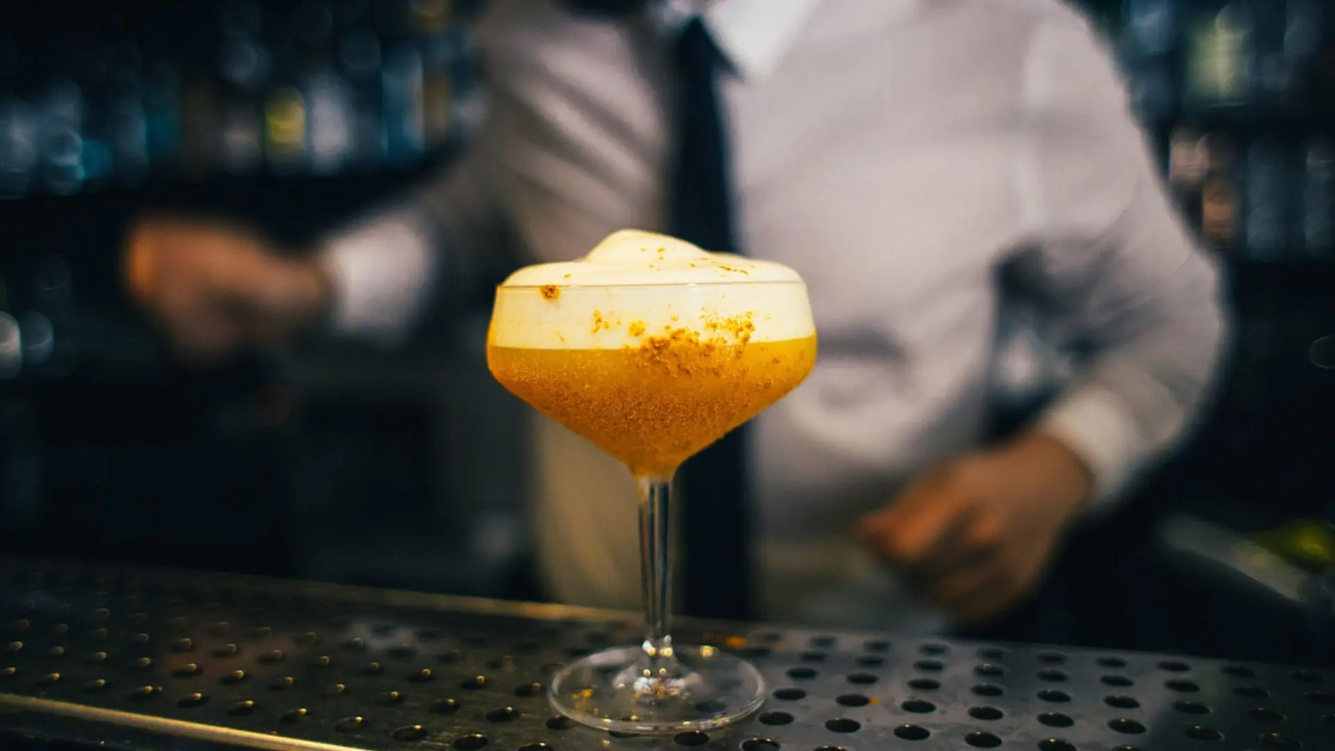 Fondo contacto mixología