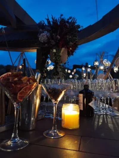 Preparación profesional de cócteles