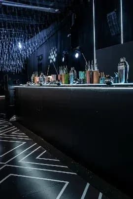 Barra móvil para fiestas